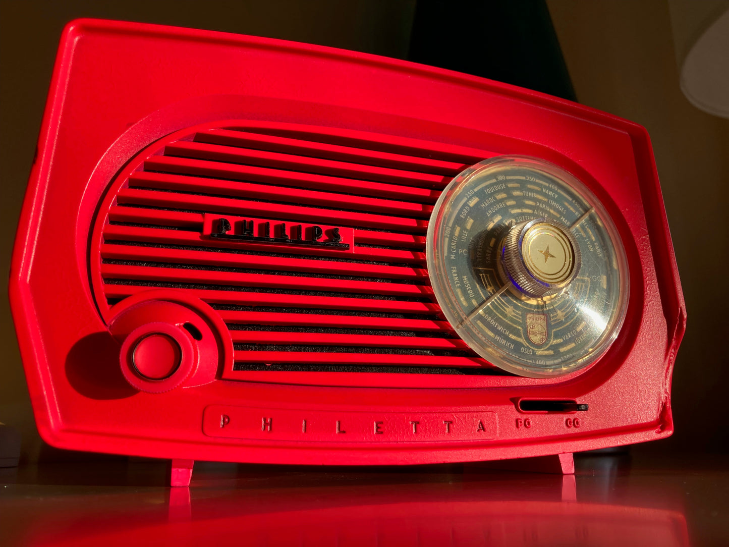 PHILIPS Philetta 1955 "Panthère Rose" BOSE Soundlink-Micro Bluetooth