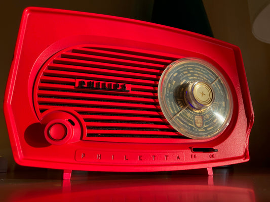 PHILIPS Philetta 1955 "Panthère Rose" BOSE Soundlink-Micro Bluetooth