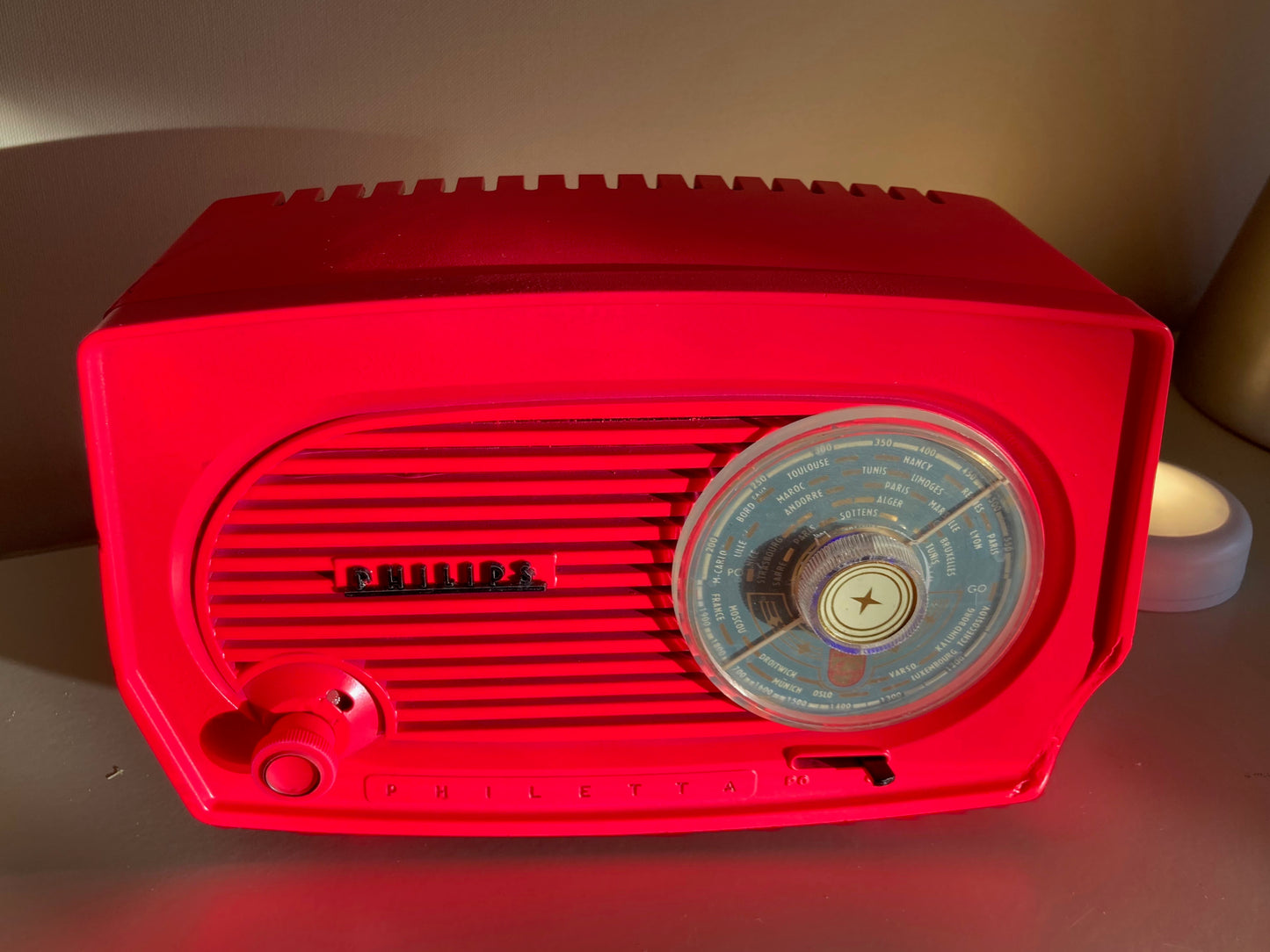 PHILIPS Philetta 1955 "Panthère Rose" BOSE Soundlink-Micro Bluetooth