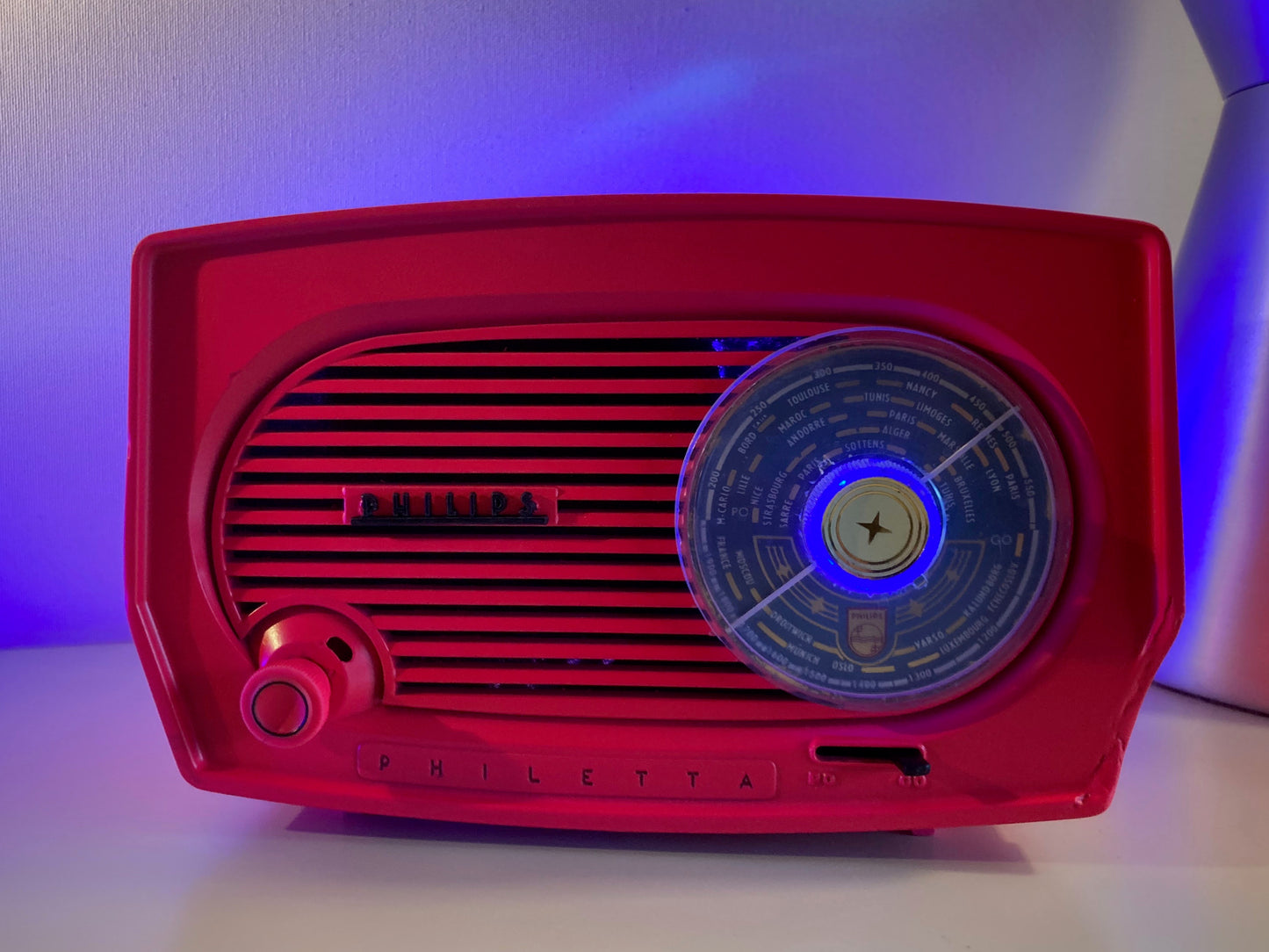 PHILIPS Philetta 1955 "Panthère Rose" BOSE Soundlink-Micro Bluetooth