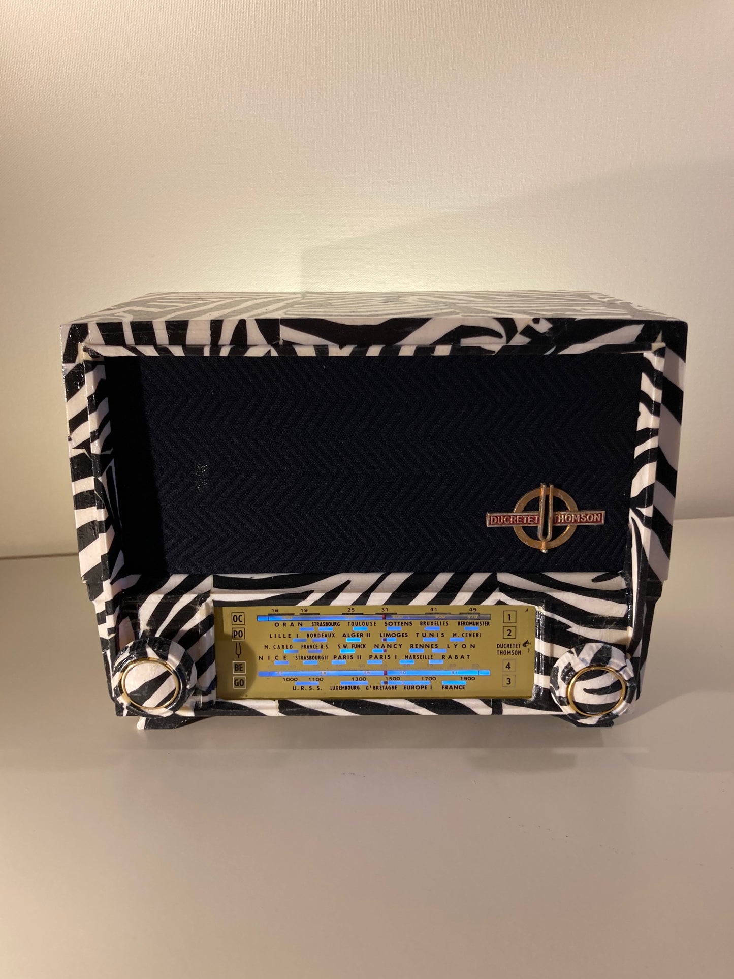 Ducretet & Thomson L723 de 1956  Collection Savane "ZEBRE" BOSE Soundlink-Micro Bluetooth