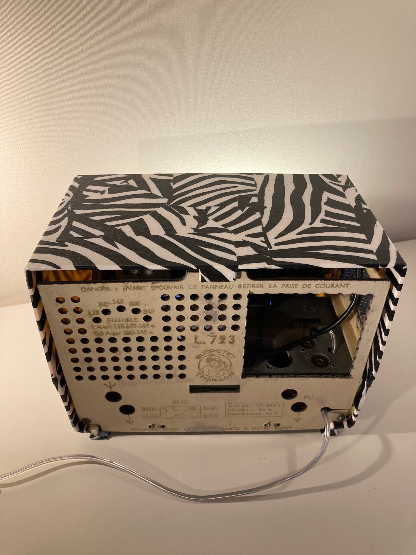 Ducretet & Thomson L723 de 1956  Collection Savane "ZEBRE" BOSE Soundlink-Micro Bluetooth