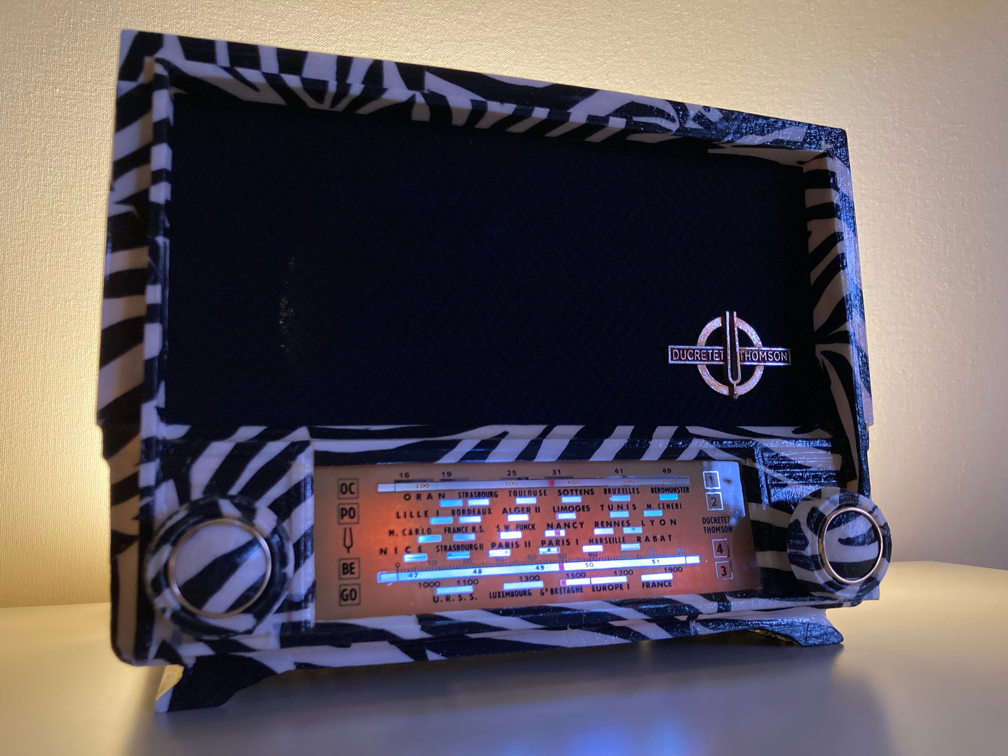 Ducretet & Thomson L723 de 1956  Collection Savane "ZEBRE" BOSE Soundlink-Micro Bluetooth